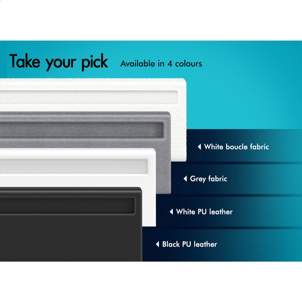 ALFORDSON Bed Frame Double Queen King RGB LED Gas Lift Storage Base Leather - Picture 902 of 1,903