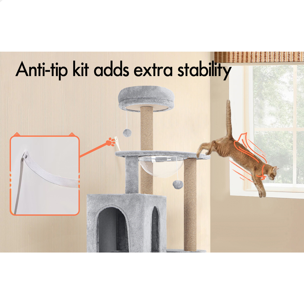 BEASTIE Cat Tree Scratching Post Scratcher Tower Condo House Furniture Bed Stand - Picture 194 of 474