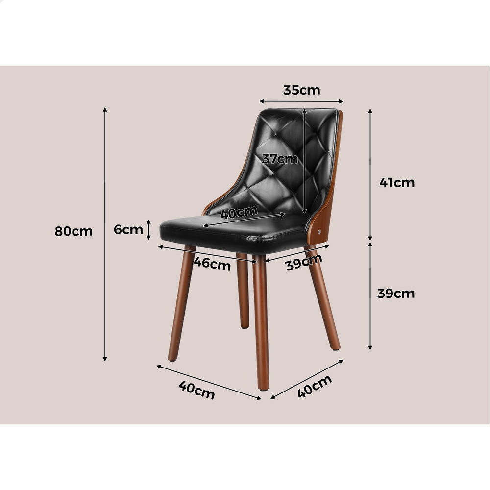 ALFORDSON Dining Chairs Kitchen Swivel PU Leather Sherpa Velvet Wooden x1/x2/x4 - Picture 73 of 592