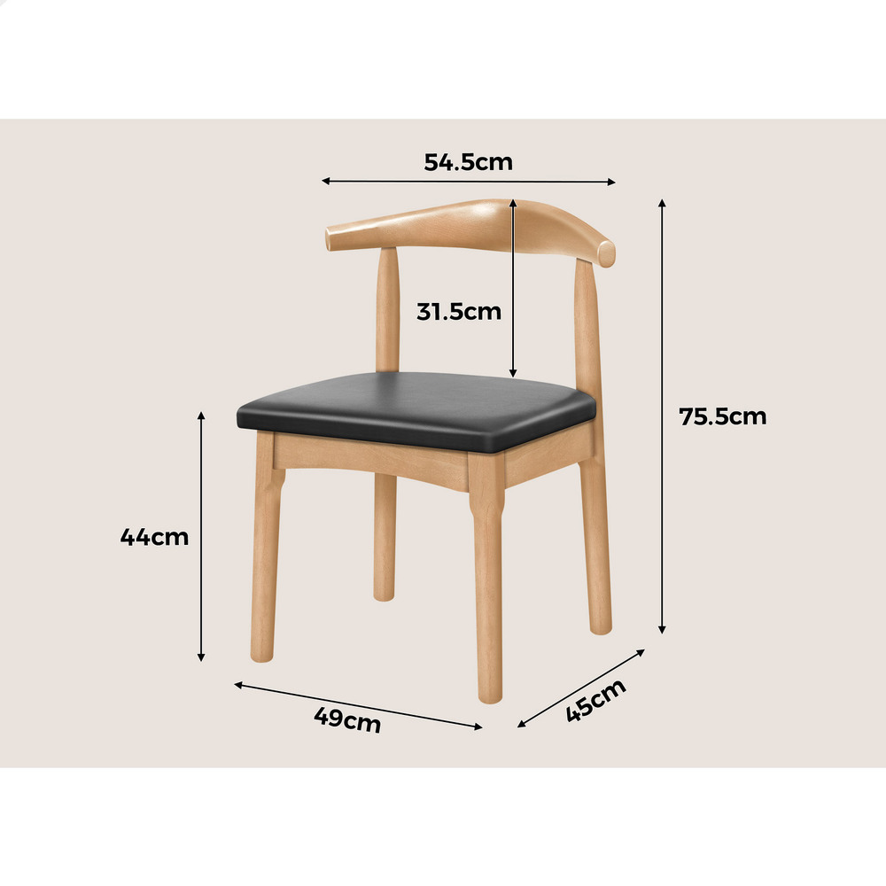ALFORDSON Dining Chairs Kitchen Swivel PU Leather Sherpa Velvet Wooden x1/x2/x4 - Picture 263 of 592
