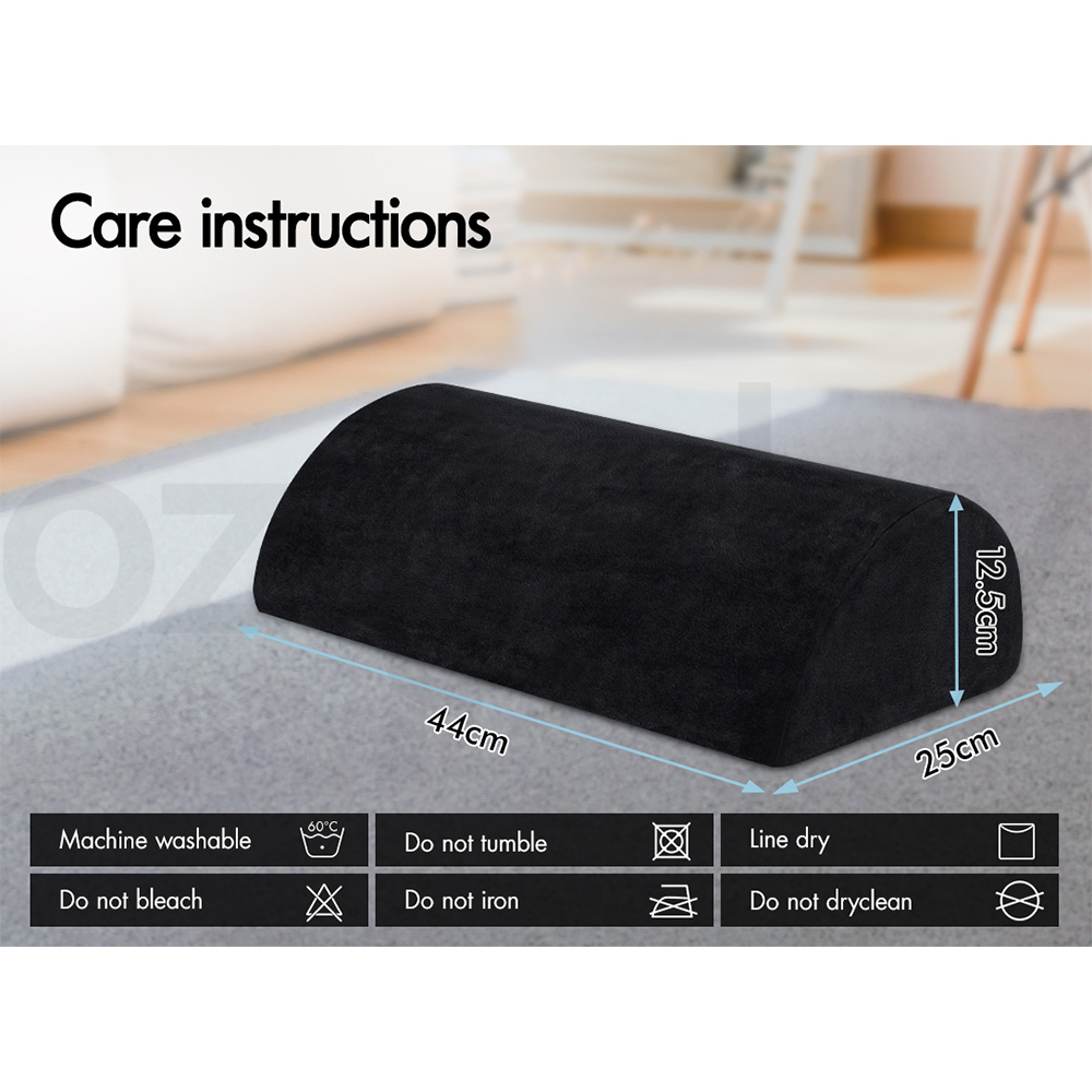 STARRY EUCALYPT Foot Rest Stool Adjustable Foot Pad Foam Pillow Under Desk - Picture 31 of 42