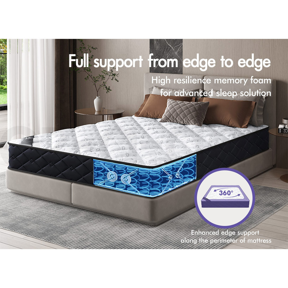 STARRY EUCALYPT Mattress Euro Top Memory Foam Bed Queen Double King Single - Picture 147 of 318