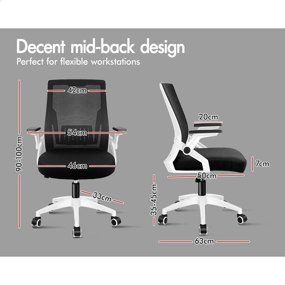 ALFORDSON Mesh Office Chair Executive Computer Fabric Seat Study Work Gaming - Picture 173 of 252