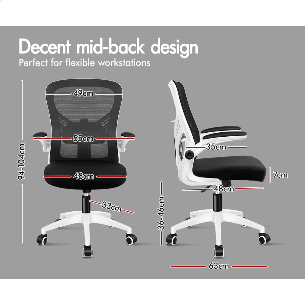 ALFORDSON Mesh Office Chair Executive Computer Fabric Seat Study Work Gaming - Picture 206 of 252