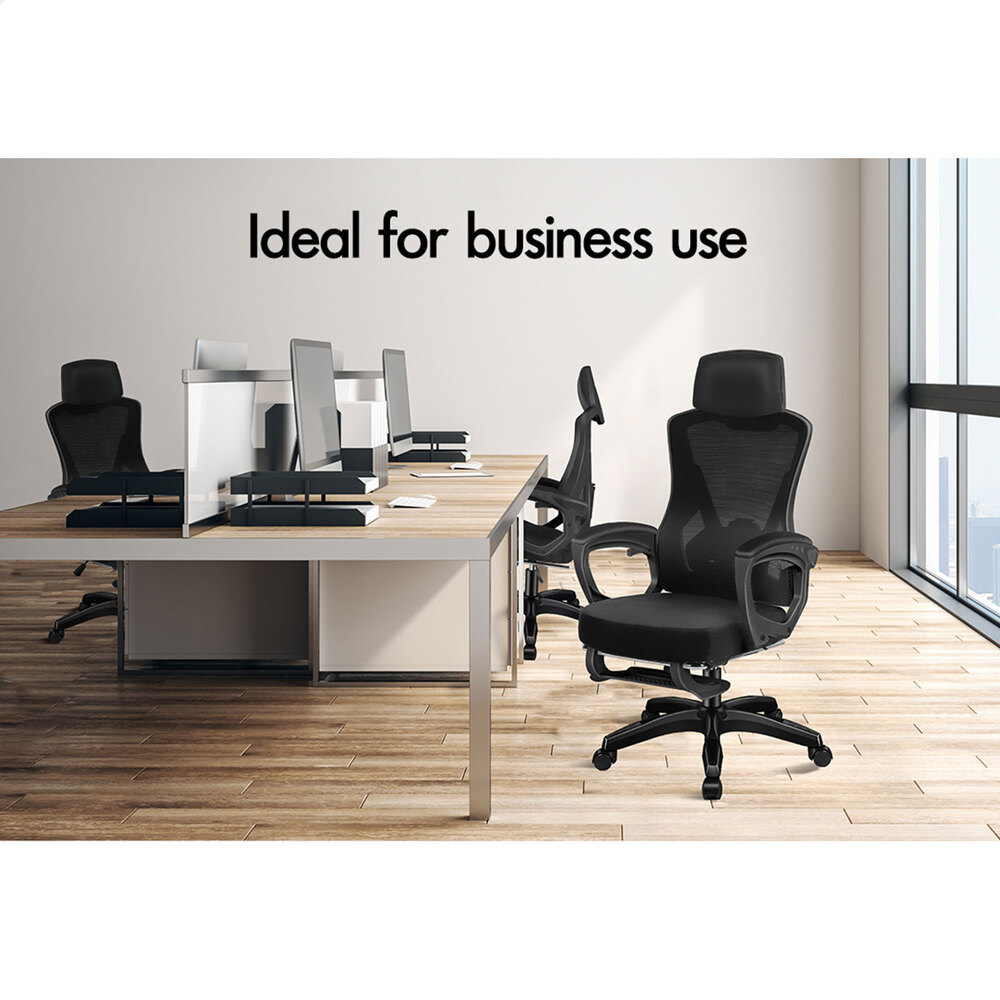ALFORDSON Mesh Office Chair Executive Computer Fabric Seat Study Work Gaming - Picture 45 of 252