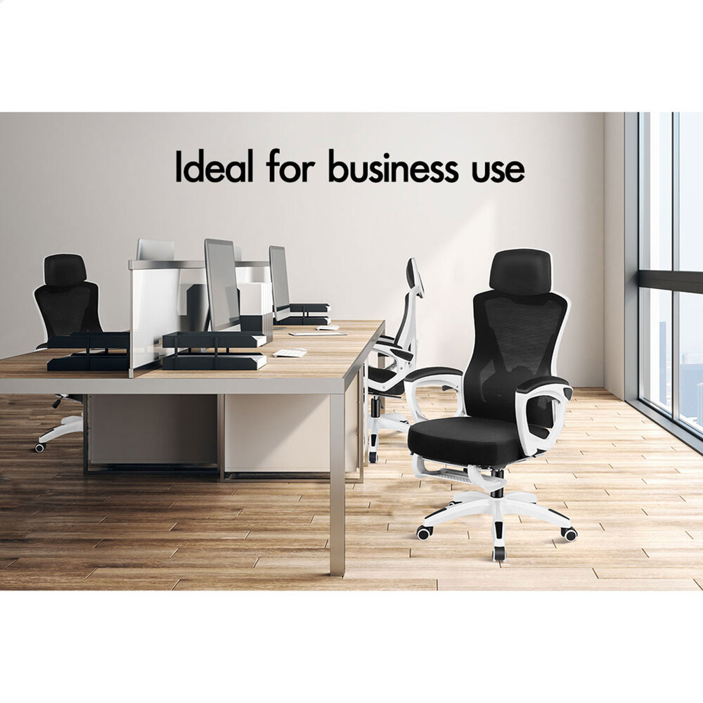ALFORDSON Mesh Office Chair Executive Computer Fabric Seat Study Work Gaming - Picture 56 of 252