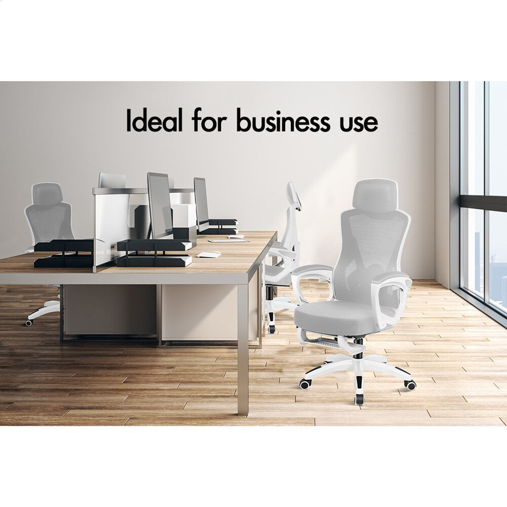 ALFORDSON Mesh Office Chair Executive Computer Fabric Seat Study Work Gaming - Picture 67 of 252