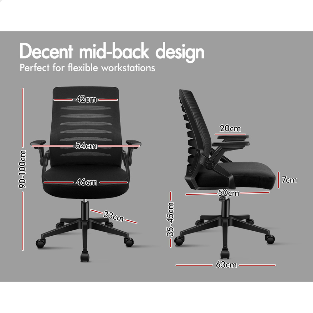 ALFORDSON Mesh Office Chair Executive Computer Fabric Seat Study Work Gaming - Picture 228 of 252