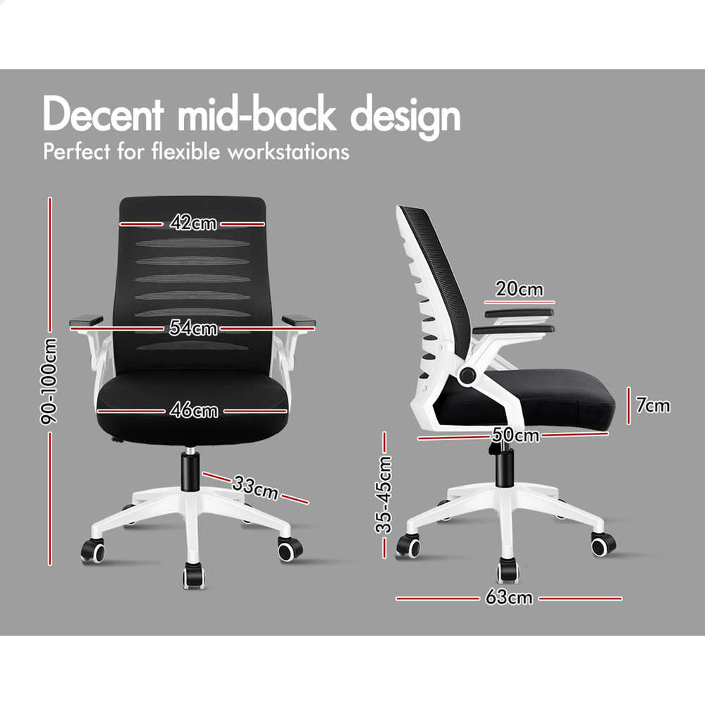 ALFORDSON Mesh Office Chair Executive Computer Fabric Seat Study Work Gaming - Picture 239 of 252