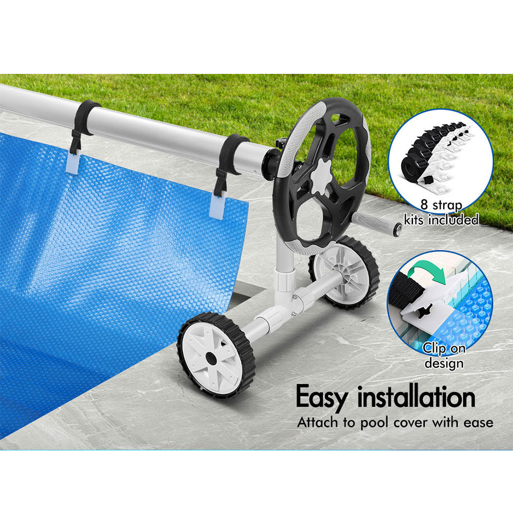 ALFORDSON Pool Cover 500 Micron Solar Blanket Roller Isothermal Swimming Set - Picture 58 of 311