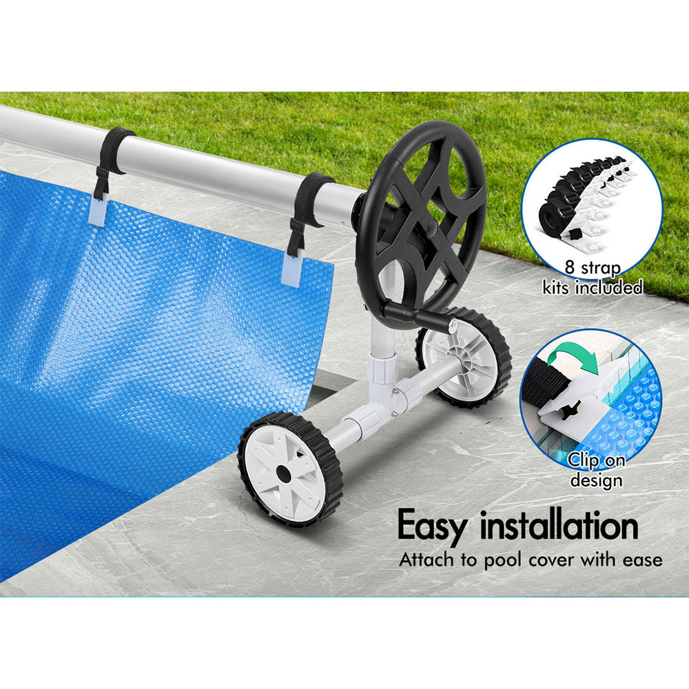 ALFORDSON Pool Cover 500 Micron Solar Blanket Roller Isothermal Swimming Set - Picture 140 of 311
