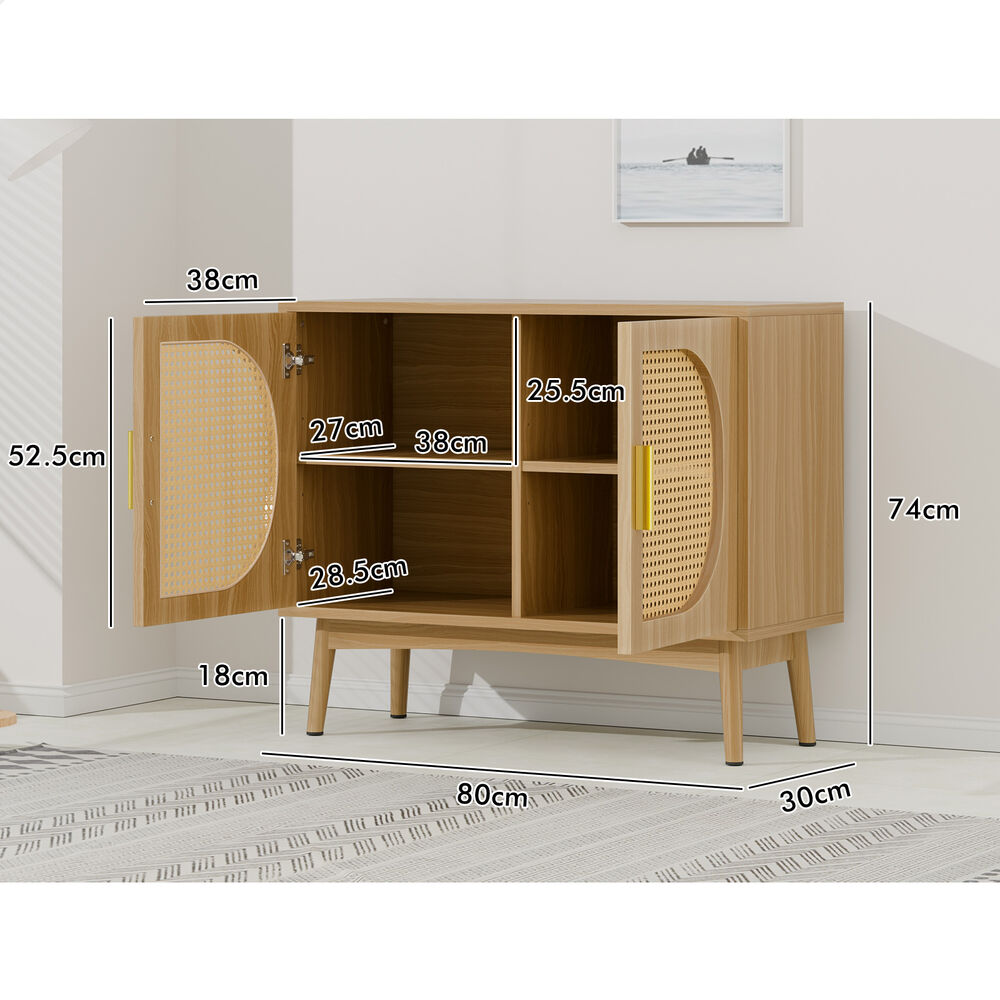 ALFORDSON Buffet Sideboard Cupboard Cabinet Storage Kitchen Hallway Doors Drawer - Picture 153 of 240
