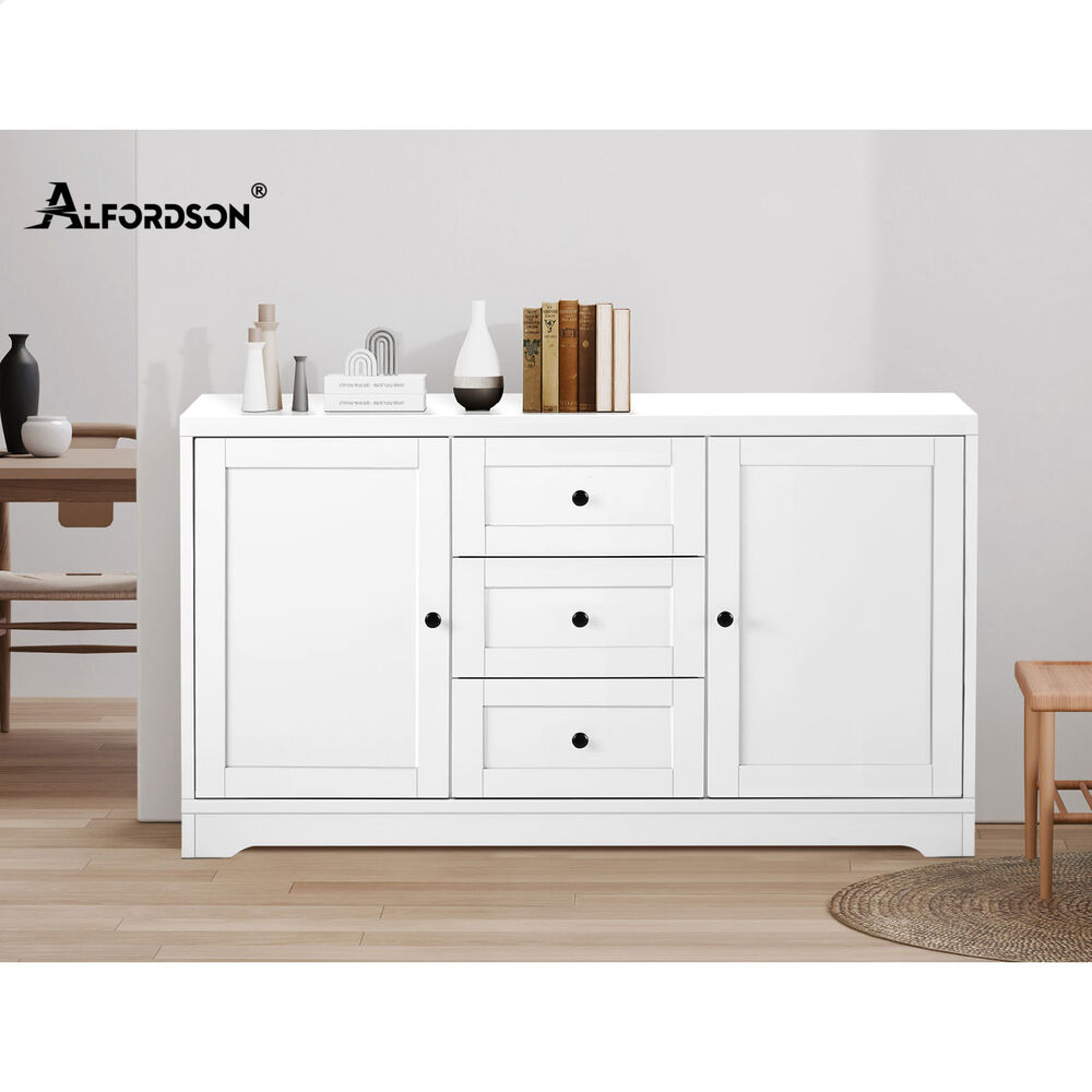 ALFORDSON Buffet Sideboard Cupboard Cabinet Storage Kitchen Hallway Doors Drawer - Picture 213 of 240