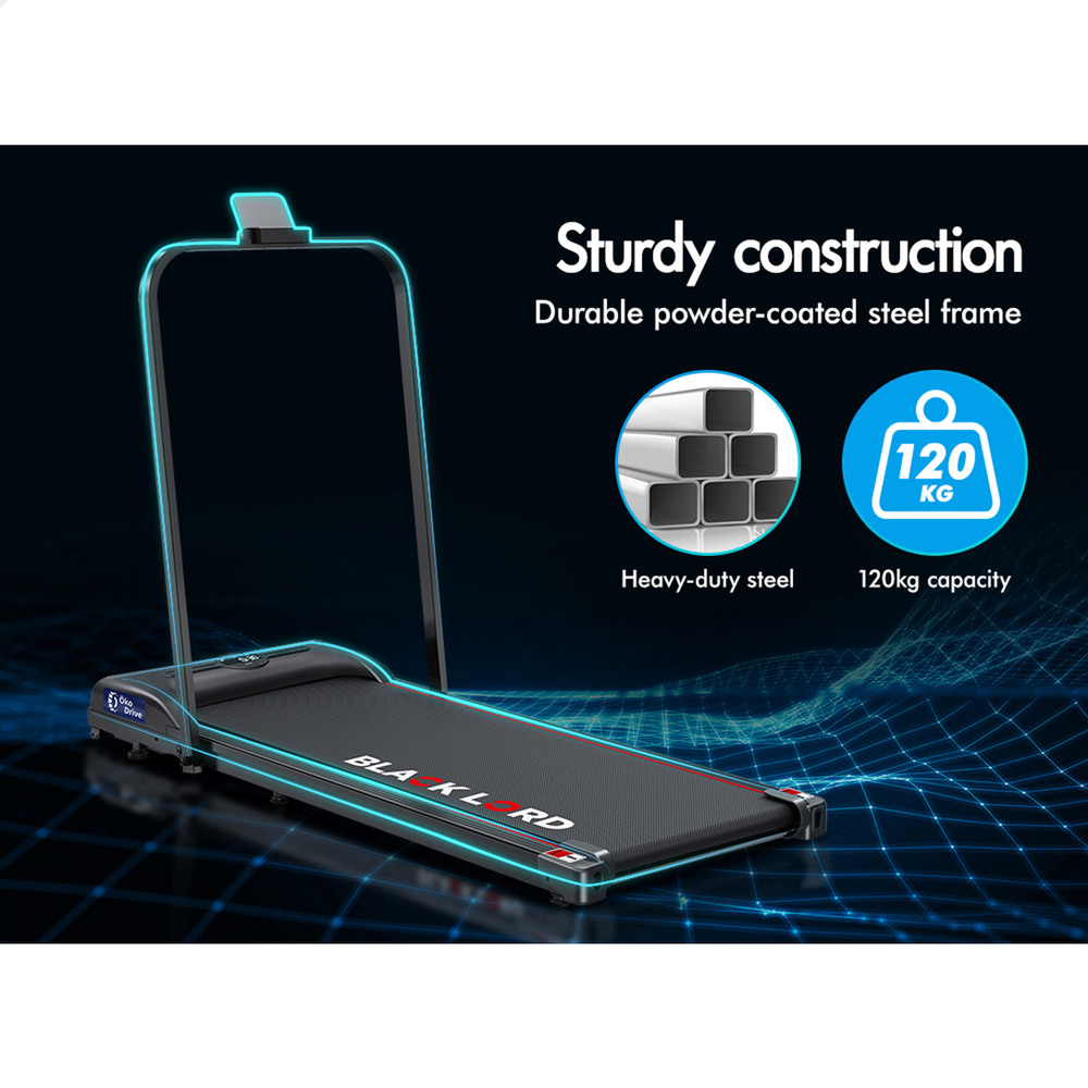 BLACK LORD Treadmill Electric Walking Pad Home Office Gym Fitness Remote Control - Picture 33 of 564
