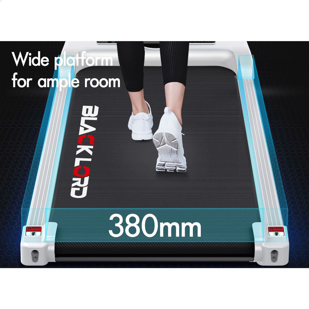 BLACK LORD Treadmill Electric Walking Pad Home Office Gym Fitness Remote Control - Picture 477 of 684