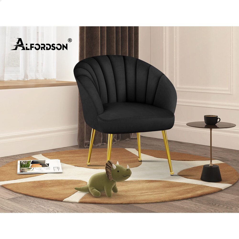 ALFORDSON Armchair Lounge Chair Tub Arm Chair Accent Chairs Sofa Couch Velvet - Picture 39 of 70