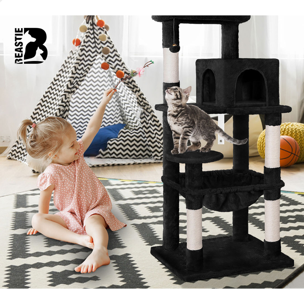 BEASTIE Cat Tree Scratching Post Scratcher Tower Condo House Furniture Bed Stand - Picture 219 of 474