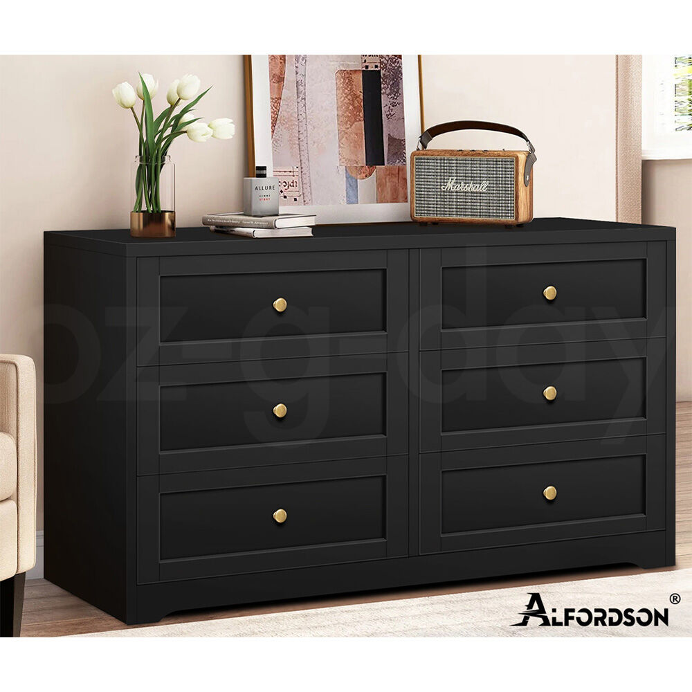 ALFORDSON Chest of Drawers Hamptons Storage Cabinet Dresser Tallboy Buffet - Picture 50 of 154