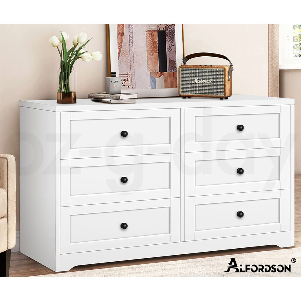 ALFORDSON Chest of Drawers Hamptons Storage Cabinet Dresser Tallboy Buffet - Picture 61 of 154