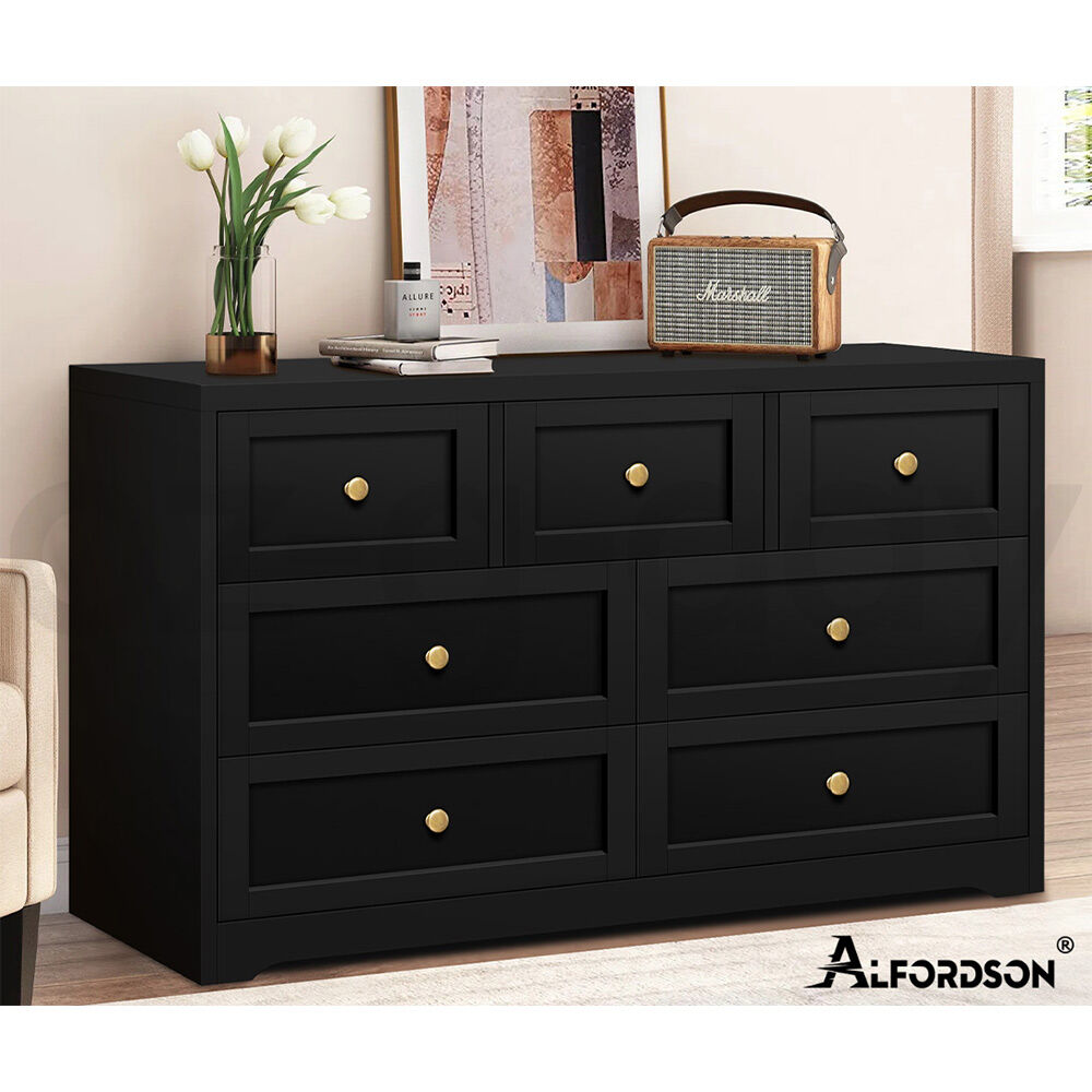 ALFORDSON Chest of Drawers Hamptons Storage Cabinet Dresser Tallboy Buffet - Picture 72 of 154