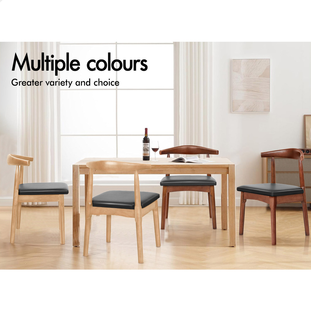 ALFORDSON Dining Chairs Kitchen Swivel PU Leather Sherpa Velvet Wooden x1/x2/x4 - Picture 264 of 592