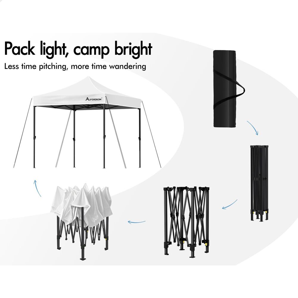 ALFORDSON Gazebo Pop Up Marquee Outdoor Folding Tent Canopy 3x3m 3x4.5m 3x6m - Picture 49 of 291
