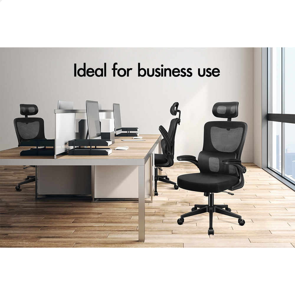 ALFORDSON Mesh Office Chair Executive Computer Fabric Seat Study Work Gaming - Picture 13 of 252