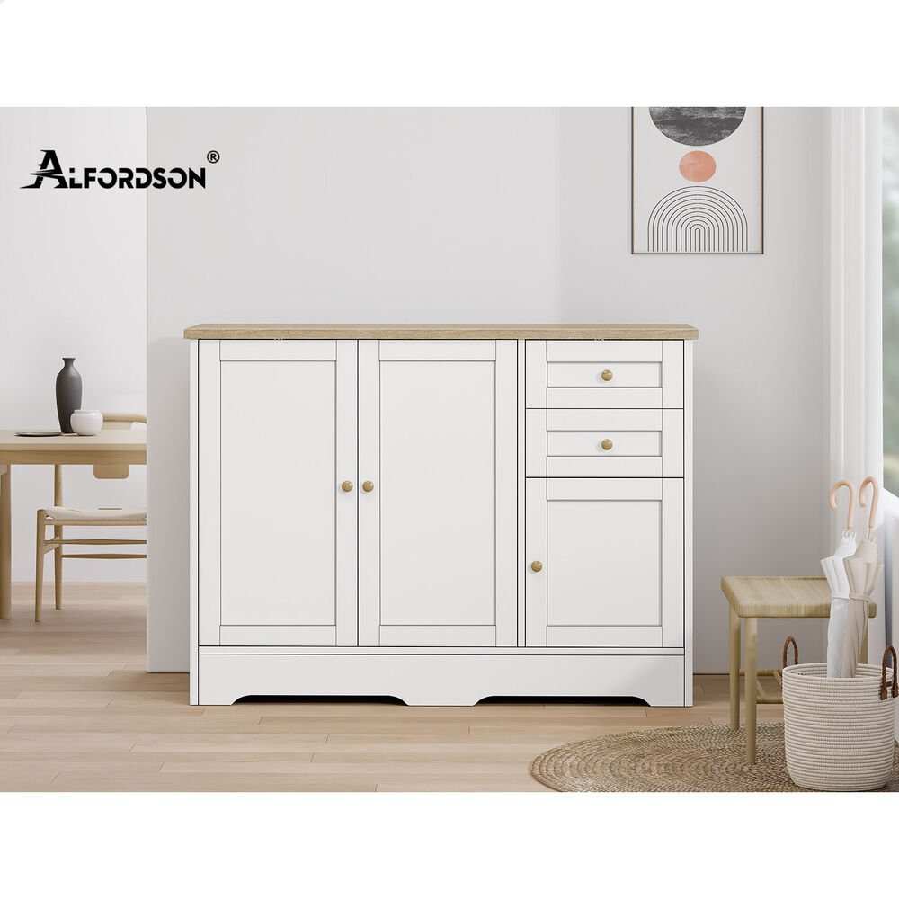 ALFORDSON Buffet Sideboard Cupboard Cabinet Storage Kitchen Hallway Doors Drawer - Picture 118 of 240