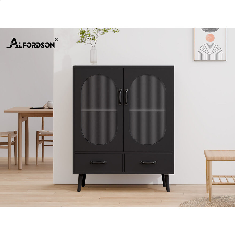 ALFORDSON Buffet Sideboard Cupboard Cabinet Storage Kitchen Hallway Doors Drawer - Picture 166 of 240