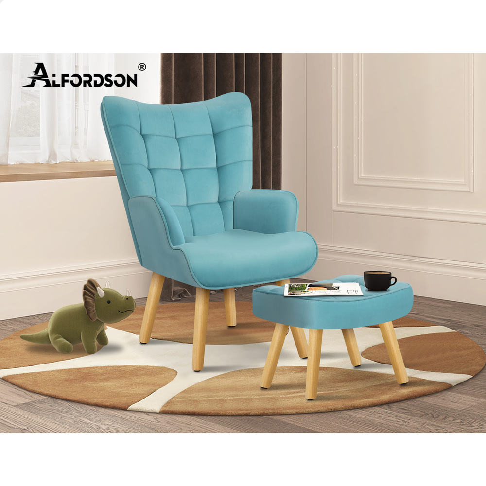 ALFORDSON Armchair Lounge Chair Featherston Contour Accent Chair Replica Couch - Picture 46 of 84