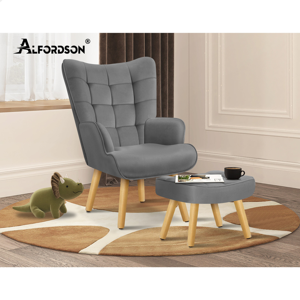 ALFORDSON Armchair Lounge Chair Featherston Contour Accent Chair Replica Couch - Picture 82 of 84