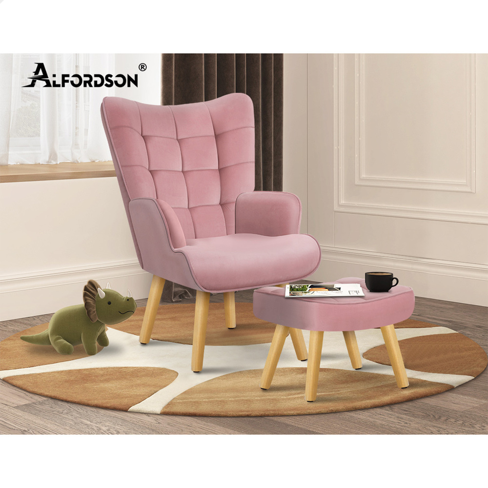 ALFORDSON Armchair Lounge Chair Featherston Contour Accent Chair Replica Couch - Picture 34 of 84