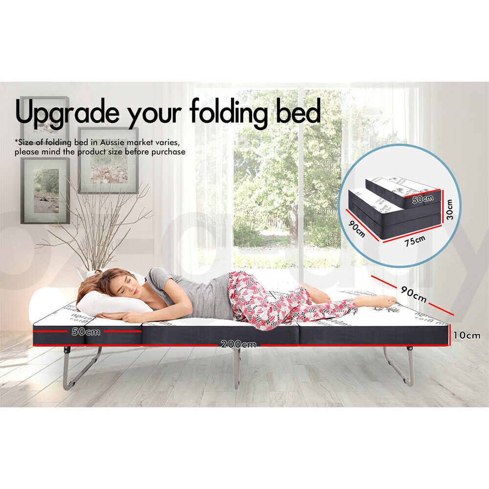 STARRY EUCALYPT Folding Mattress Bamboo Fabric Foldable Sofa