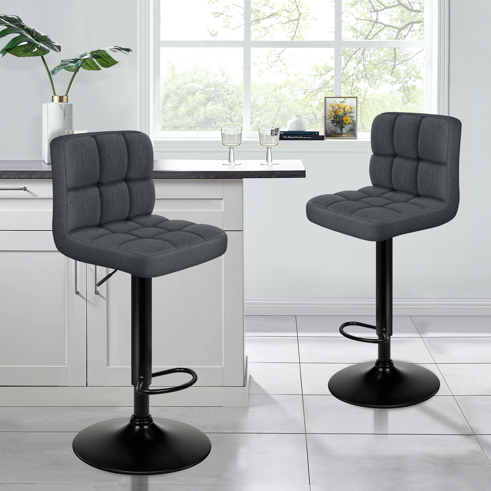 ALFORDSON Bar Stools Kitchen Swivel Gas Lift Wooden Dining Chairs x1/x2/x4 - Picture 373 of 1,152