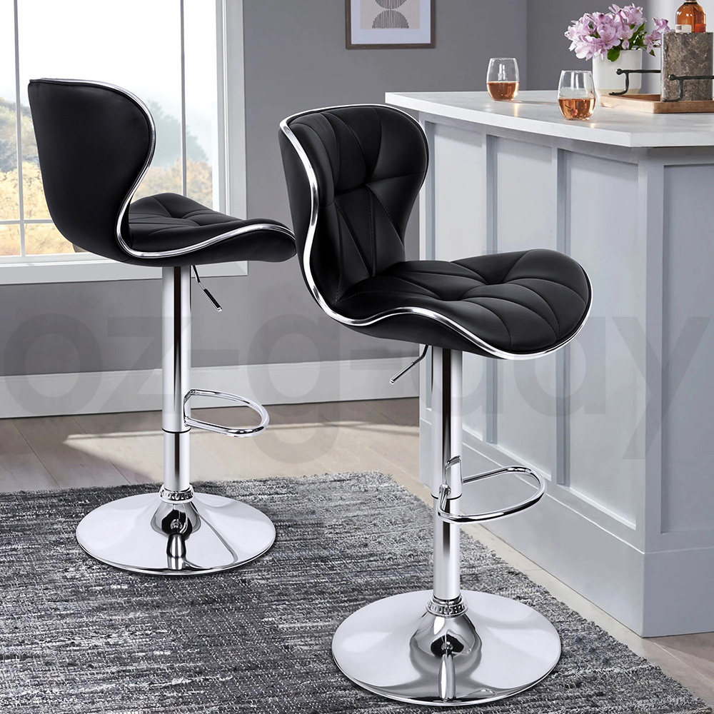 ALFORDSON Bar Stools Kitchen Swivel Dining Chairs Gas Lift Leather/Fabric - Picture 51 of 1,456