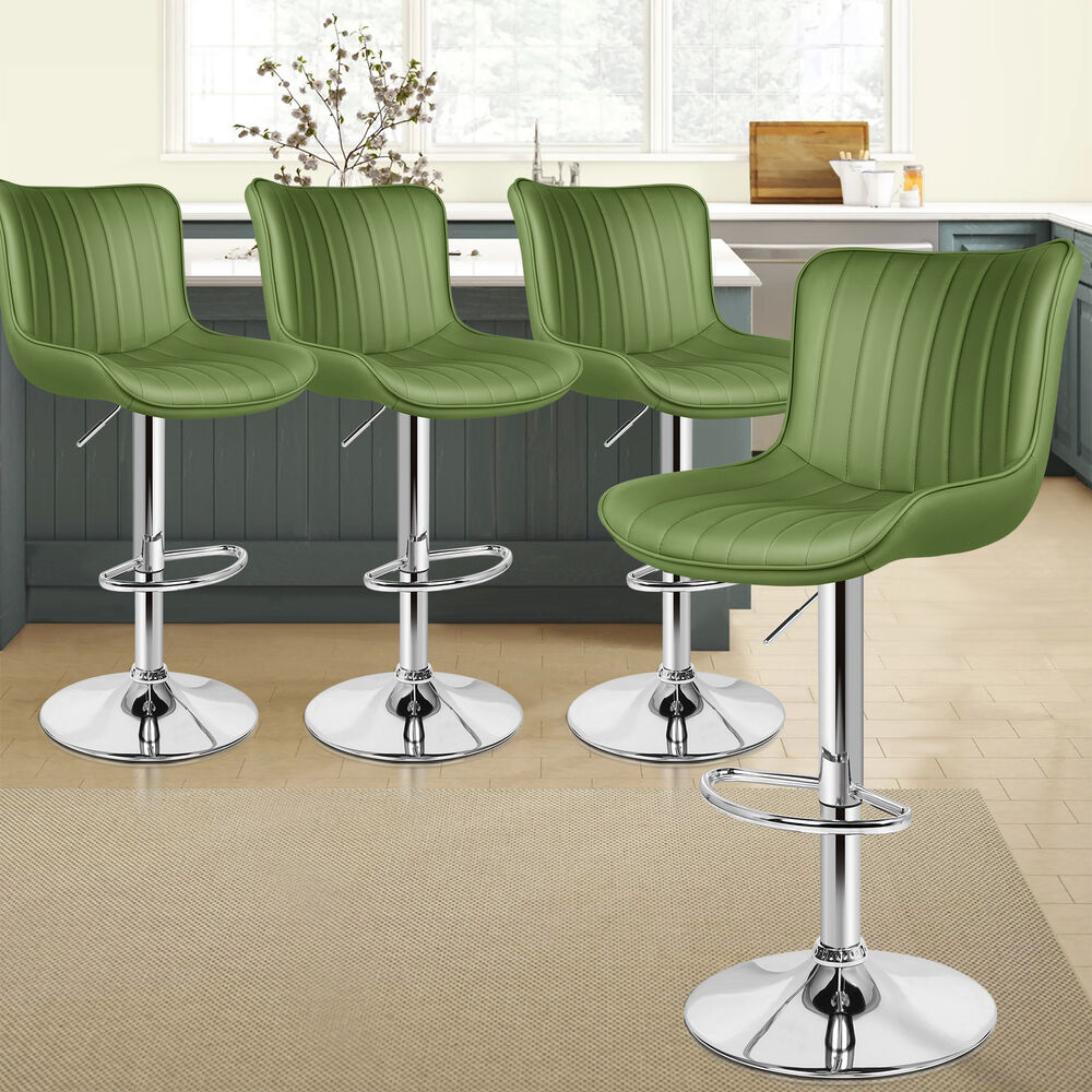 ALFORDSON Bar Stools Kitchen Swivel Dining Chairs Gas Lift Leather/Fabric - Picture 531 of 1,477