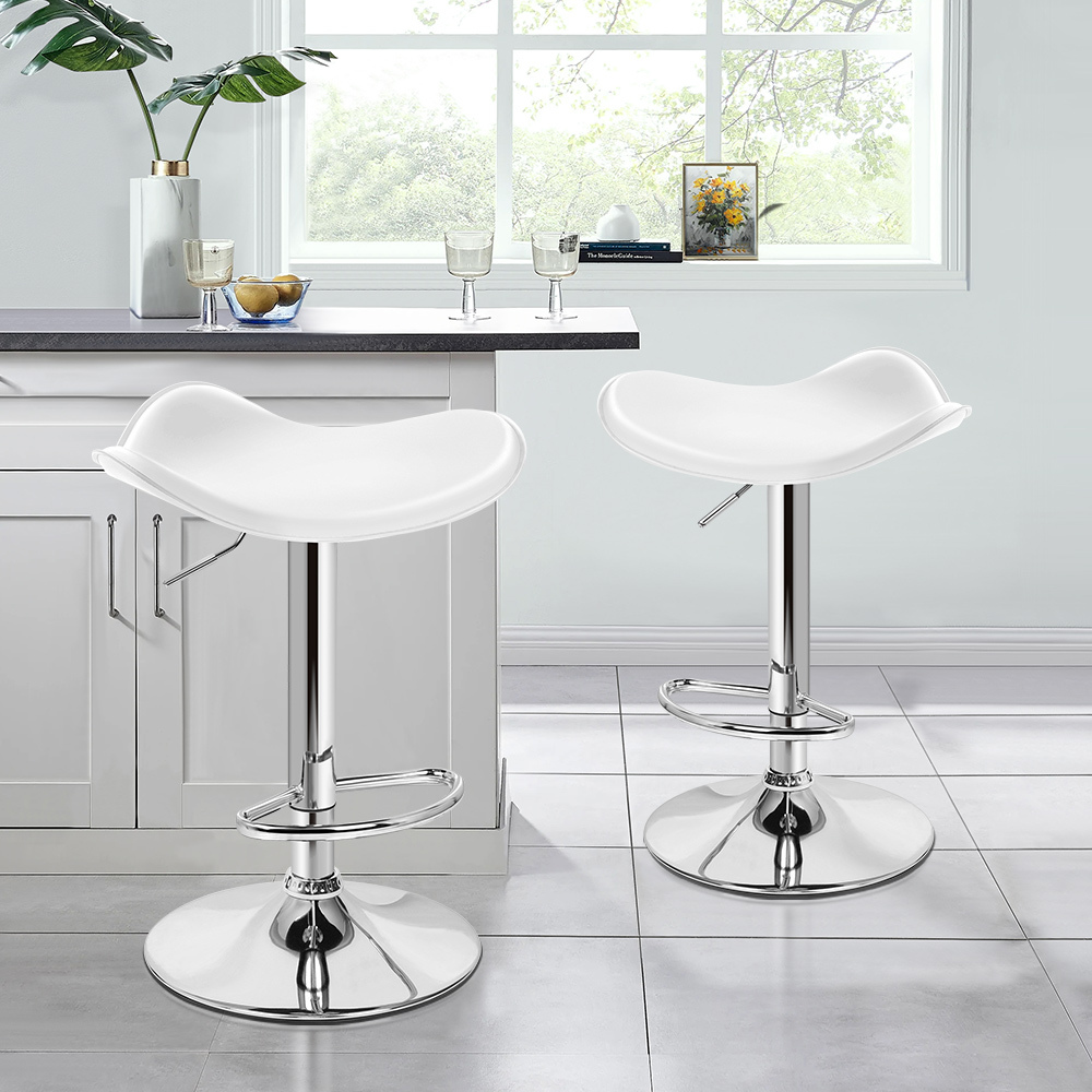 ALFORDSON Bar Stools Kitchen Swivel Dining Chairs Gas Lift Leather/Fabric - Picture 1,317 of 1,456