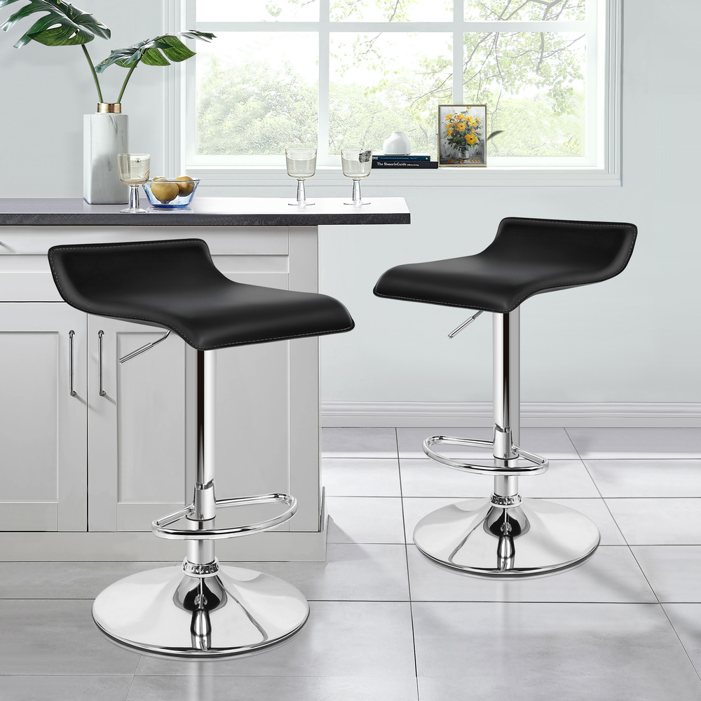 ALFORDSON Bar Stools Kitchen Swivel Dining Chairs Gas Lift Leather/Fabric - Picture 1,337 of 1,456