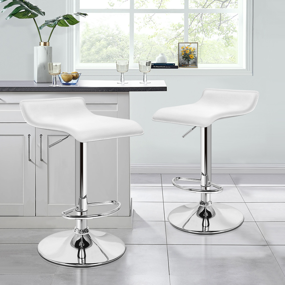ALFORDSON Bar Stools Kitchen Swivel Gas Lift Wooden Dining Chairs x1/x2/x4 - Picture 997 of 1,152