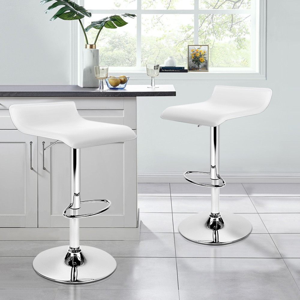 ALFORDSON Bar Stools Kitchen Swivel Dining Chairs Gas Lift Leather/Fabric - Picture 1,357 of 1,456