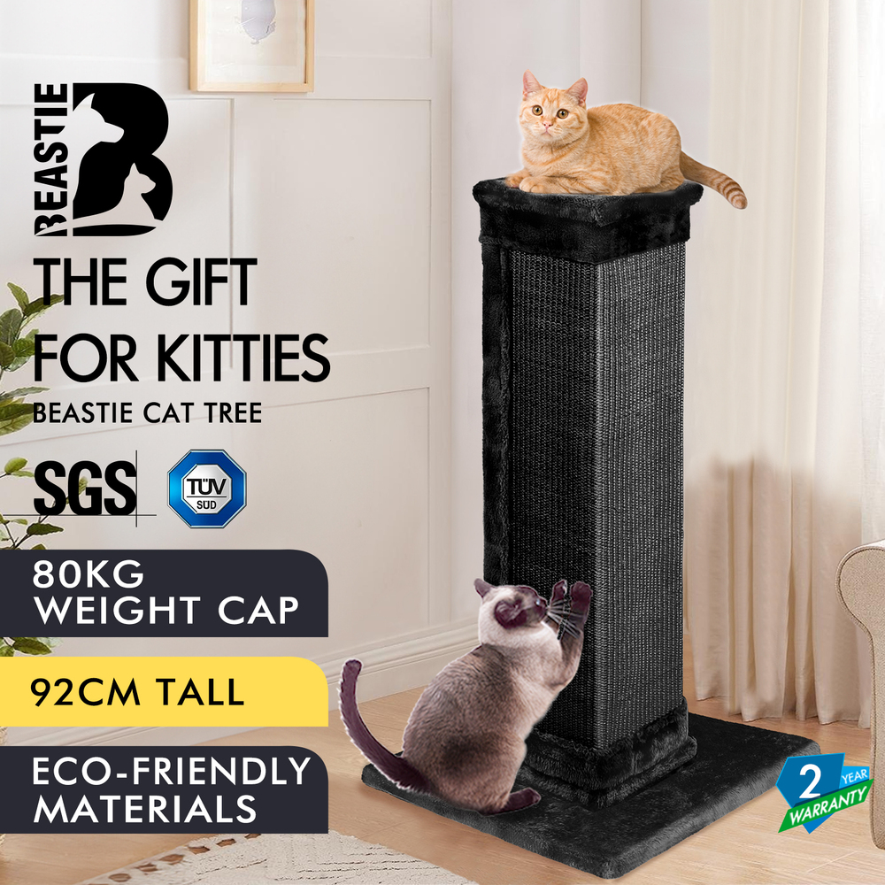 BEASTIE Cat Tree Scratching Post Scratcher Tower Condo House Furniture Bed Stand - Picture 16 of 474