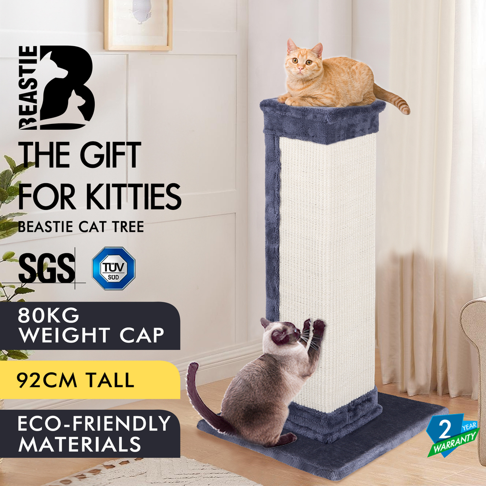 BEASTIE Cat Tree Scratching Post Scratcher Tower Condo House Furniture Bed Stand - Picture 26 of 474