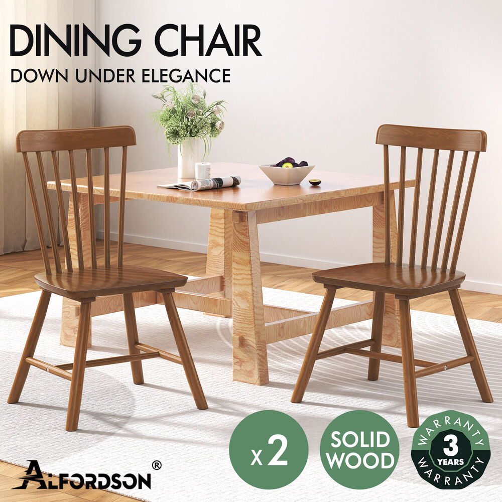 ALFORDSON Dining Chairs Kitchen Swivel PU Leather Sherpa Velvet Wooden x1/x2/x4 - Picture 569 of 592