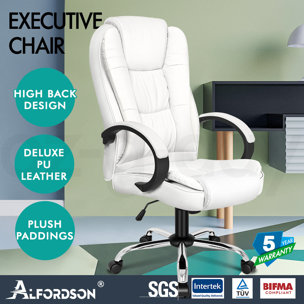 ALFORDSON Office Chair Executive Gaming Chairs Computer Study Work Seat