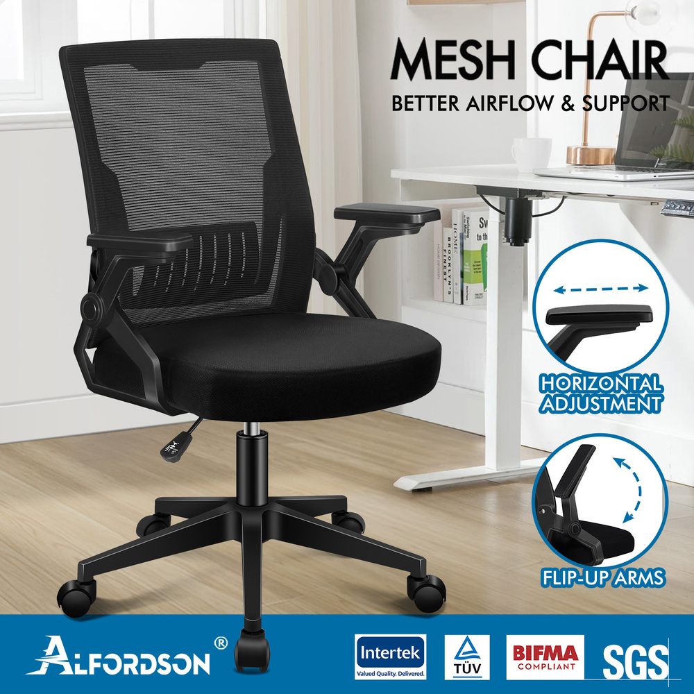 ALFORDSON Mesh Office Chair Executive Computer Fabric Seat Study Work Gaming - Picture 154 of 252