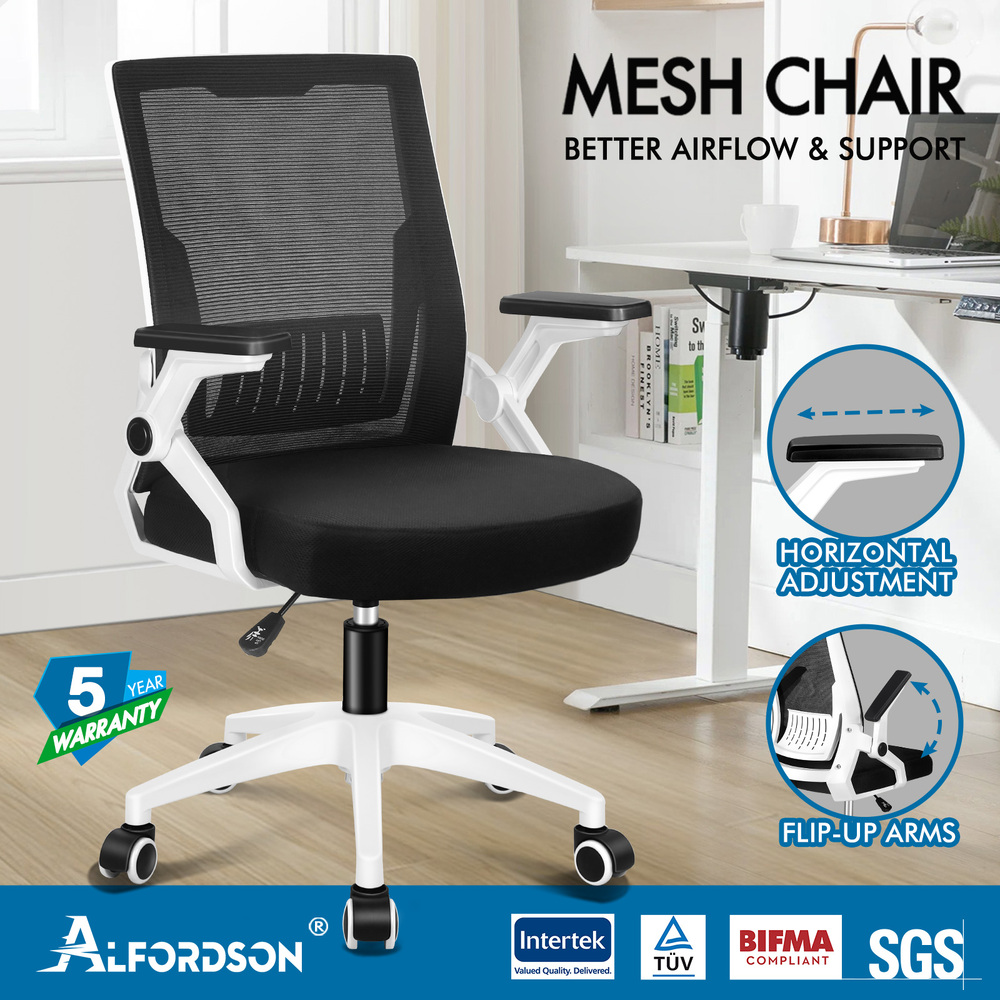 ALFORDSON Mesh Office Chair Executive Computer Fabric Seat Study Work Gaming - Picture 165 of 252