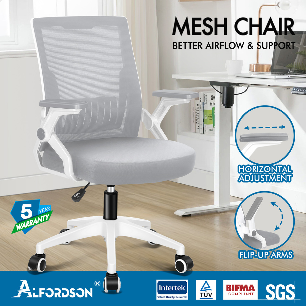 ALFORDSON Mesh Office Chair Executive Computer Fabric Seat Study Work Gaming - Picture 176 of 252