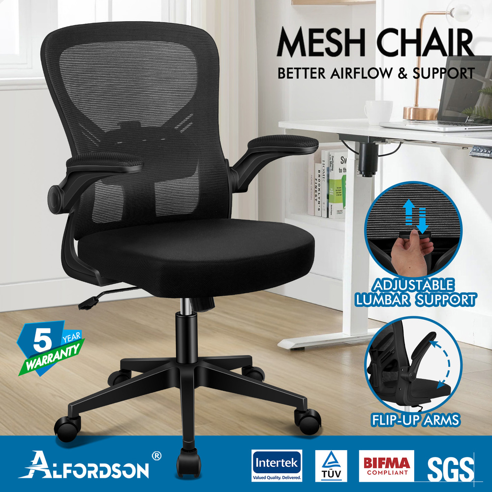 ALFORDSON Mesh Office Chair Executive Computer Fabric Seat Study Work Gaming - Picture 187 of 252