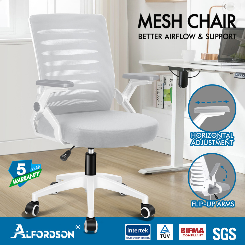 ALFORDSON Mesh Office Chair Executive Computer Fabric Seat Study Work Gaming - Picture 242 of 252