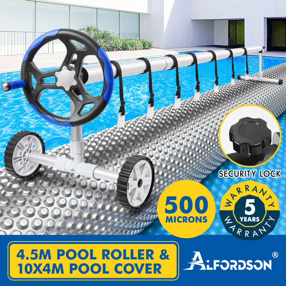 ALFORDSON Pool Cover 500 Micron Solar Blanket Roller Isothermal Swimming Set - Picture 38 of 311